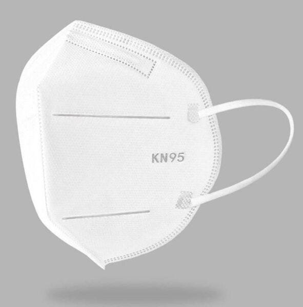 Mascara Kn95 Kit 5 Uni Respiratoria Profissional Proteção Pff2 Respirador Epi N95 - 10