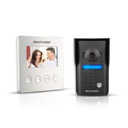 Porteiro Eletronico Kit Sistema Video Interfone Infravermelho Tela Colorida 4,3 Pol. - 3 Porteiro Eletronico Kit Sistema Video Interfone Infravermelho Tela Colorida 4,3 Pol. - 3