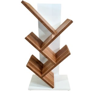Livreiro Branco 60cm Partição Madeirado Mdf Prateleira Estante Nicho Livros Revista Infantil