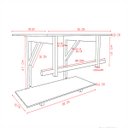 Ver imagem 4 de GABINETE DE VIDRO 90CM IQ INOX COM CUBA REDONDA - VERMELHO CEREJA