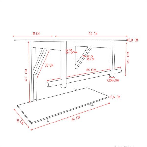 GABINETE DE VIDRO 90CM IQ INOX COM CUBA OVAL - ROSA - 4