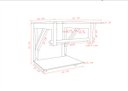 Ver imagem 4 de COMBO 2 EM 1 GABINETE DE VIDRO 40CM AC COM CUBA QUADRADA + TORNEIRA IBIZA - VERDE