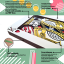 Ver imagem 2 de Quadro Carta de Baralho, Carta Rei, King, Mdf 60cm