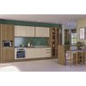 Cozinha Modulada Completa Curve 11 Peças (3aéreos+3balcões+1balcão Gourmet+2paneleiros+ - 1