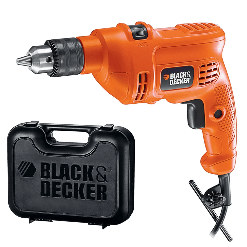 Furadeira de Impacto 3/8' Pol. Tm500k 560w 127v com Maleta Black+decker