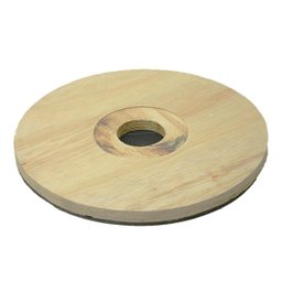 Suporte Para Disco de Limpeza e Polimento Com Velcro SEM Flange 350 mm Para Enceradeira CLEANER, - 2