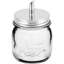 Ver imagem 1 de Açucareiro Bormioli Rocco Qstagioni Tampa Inox Vidro 250ml 10x9x9cm Transparente