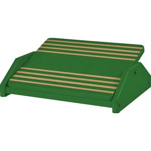 Apoio Ergonômico Para Pés Em Mdf Verde Ajustável Souza 3708