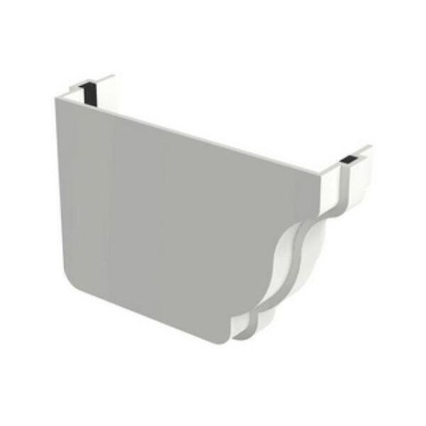 Cabeceira para Calha Aquapluv Style Branco Esquerda Tigre