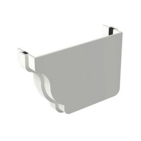 Cabeceira para Calha Tigre Aquapluv Style Branco Direita Tigre