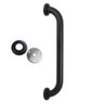 Alça de Apoio Barra Inox 40cm Kit 5 Unidades Idoso Acessibilidade Deficiente Cadeirante Banheiro Box - 5