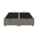 Ver imagem 4 de Base Cama Box Baú Casal King Size Linho Marrom SkyBox