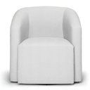 Ver imagem 3 de Poltrona Decorativa Base Giratória Kit 2 Stella Max Linho D03 - D’Rossi