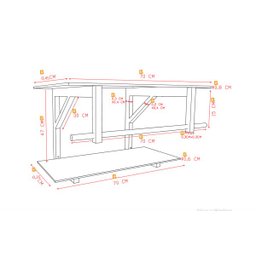 GABINETE DE VIDRO 70CM IQ INOX COM CUBA QUADRADA - INCOLOR - 3