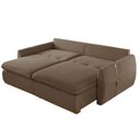 Ver imagem 4 de Sofá Cama 270 Cm Braço 15 Cm Retrátil e Reclinável Inova Meu Sofá Online