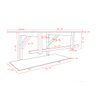 GABINETE DE VIDRO 80CM IQ INOX COM CUBA OVAL - INCOLOR - 4