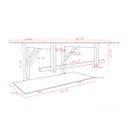 Ver imagem 4 de GABINETE DE VIDRO 80CM IQ INOX COM CUBA OVAL - CHAMPANHE