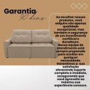 Ver imagem 6 de Sofá Retrátil Reclinável 2 Lugares Moderno e Confortável para Recepção e Sala Veludo Oslo:cinza