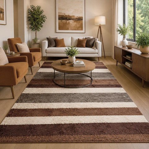 Tapete Milano Soft Listrado Art 01 Antiderrapante:1,50x2,00