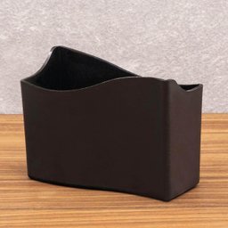 Porta Sachês Guardanapos Organizador Multiuso Bancada Mesa:preto - 2