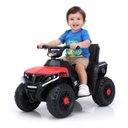 Ver imagem 2 de Mini Quadriciclo Eletrico Atv Ate 30kg Som e Musica 6v - Xcell - Vermelho