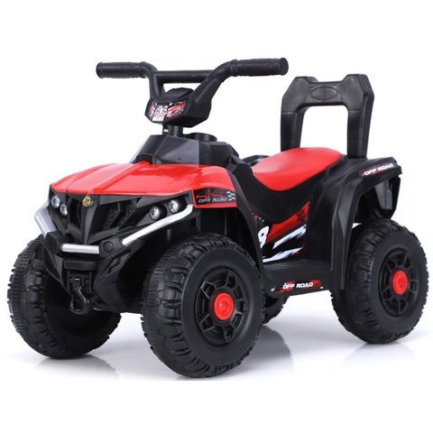 Mini Quadriciclo Eletrico Atv Ate 30kg Som e Musica 6v - Xcell - Vermelho