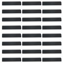 Ver imagem 1 de Kit 24 Puxadores Alça de Sobrepor para Móveis Preto Pv22 Armários Roupeiro Torralba