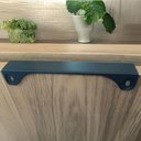 Ver imagem 5 de Kit 24 Puxadores Alça de Sobrepor para Móveis Preto Pv22 Armários Roupeiro Torralba