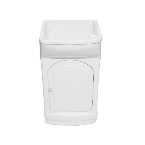 Tanque Fibra 25L C/Gab.Branco Fiberblu