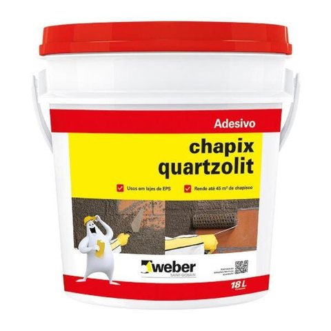 Chapix 18lts Branco Quartzolit