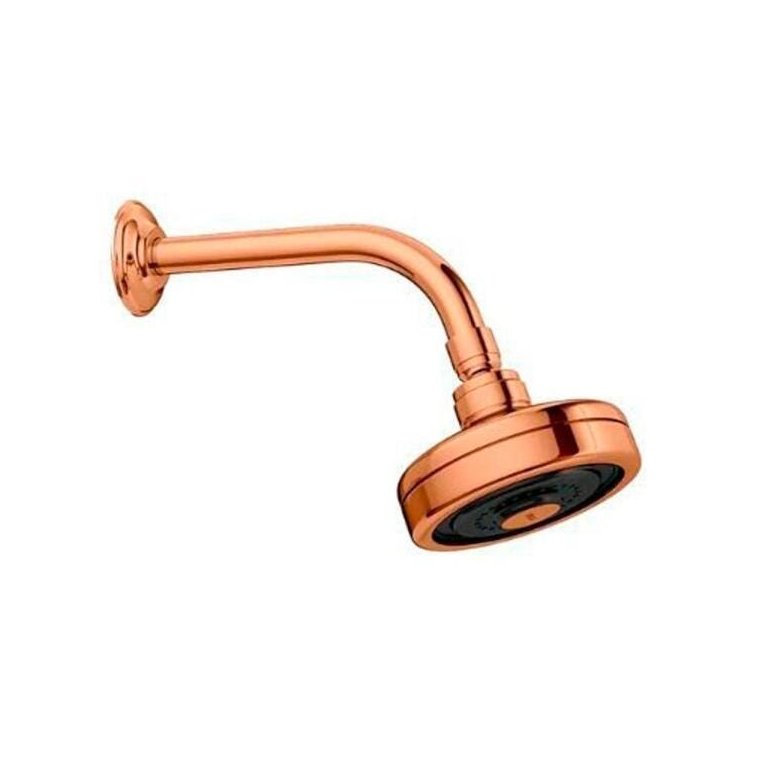Chuveiro de Parede Acqua Plus com Tubo Red Gold - Deca Chuveiro de Parede Acqua Plus com Tubo Red Gold - Deca