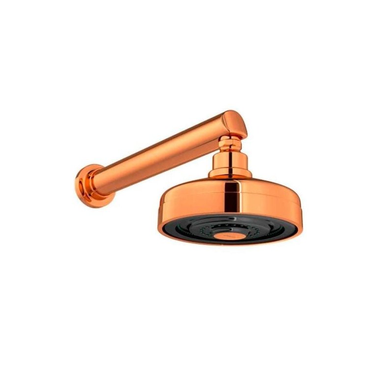 Chuveiro de Parede com Tubo Reto Acquaplus Red Gold - Deca 1990.GL.CT.RD Chuveiro de Parede com Tubo Reto Acquaplus Red Gold - Deca 1990.GL.CT.RD