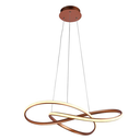 Ver imagem 1 de Pendente Atom Rose Gold (d)63cm (a)15cm 1x36w 3000k 1188lm Led