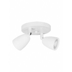 Spot LED Taschibra Base Circular Direct 2x4W 3000K Branco