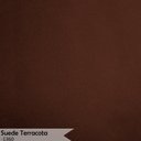 Ver imagem 7 de Poltrona Decorativa Sala de Estar Luana Base Gold Suede Terracota - Montanaris Decor MD MONTANARIS D