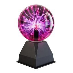 Luminária de Plasma 24cm Bola Night LED Abajur Globo Light - 1