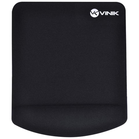 Mouse Pad com Apoio de Pulso em Gel Mpg-02p Preto