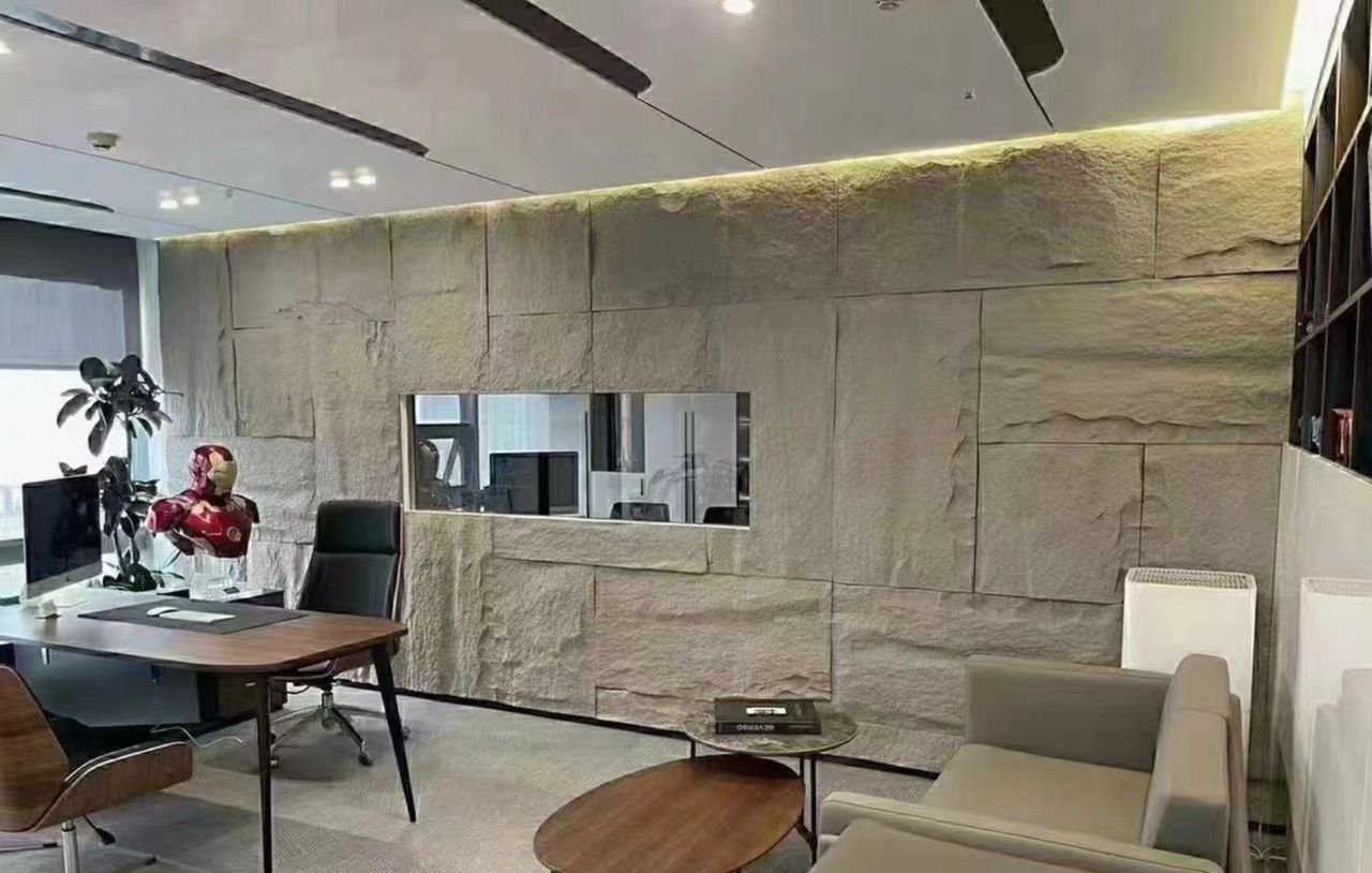 Pedra Artificial Revestimento Parede Textura Relevo Impermeavel Impacto 1,20mx0,60m Decoração 3d - 5