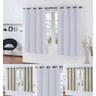 Cortina para sala micropercal blackout 280 cm x 160 cm curtinas de quarto lindo - 1