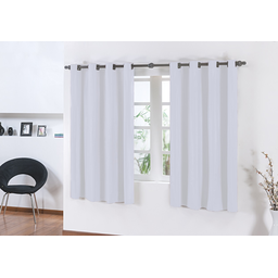 Cortina para sala micropercal blackout 280 cm x 160 cm curtinas de quarto lindo - 3