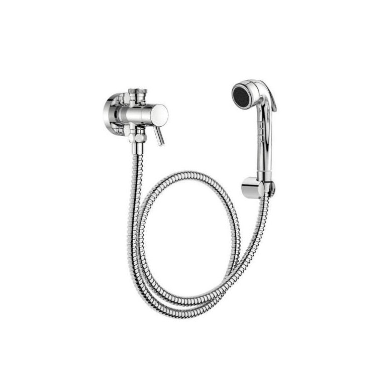 Ducha Higiênica 1/2" Nova Loggica Cromado Com Registro Derivação/Gatilho 01137906 Docol