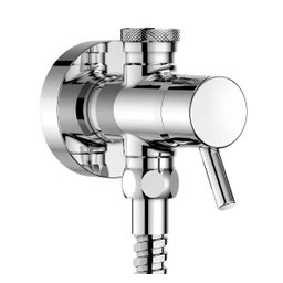 Ducha Higiênica 1/2" Nova Loggica Cromado Com Registro Derivação/Gatilho 01137906 Docol - 2