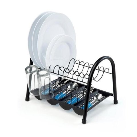 Escorredor Louça Premium duplo com bandeja para talheres 2524C Arthi