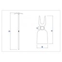 Ver imagem 4 de Sacho 2 Pontas Com Cabo