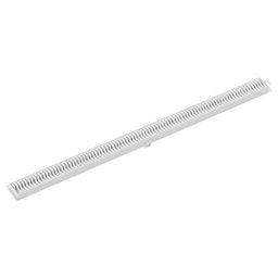 Ralo Linear 90cm com grelha branca Tigre - 1 Ralo Linear 90cm com grelha branca Tigre - 1
