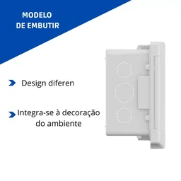 QUADRO DISTRIBUIÇÃO EMBUTIR 6/8 DISJUNTORES C/BAR. PVC TIGRE - 3