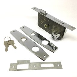 Fechadura Inox Para Porta Externa 40mm UEME - 3