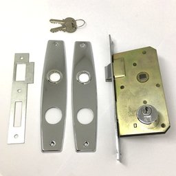 Fechadura Inox Para Porta Externa 40mm UEME - 2