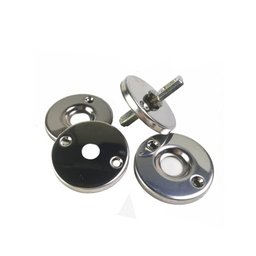 Fechadura Para Porta Inox Roseta Banheiro Wc Premium Aliança - 3