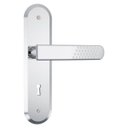 Ver imagem 1 de Fechadura Zamac 40mm 1810/21 Interna Espelho Acabamento Inox Stam